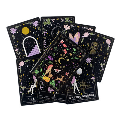 Romantic Love Angel Tarot Cards Divination Deck Versiuni în engleză Ediție Oracle Board Jocuri de masă pentru petrecere