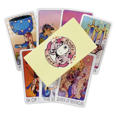 Romantic Love Angel Tarot Cards Divination Deck Versiuni în engleză Ediție Oracle Board Jocuri de masă pentru petrecere