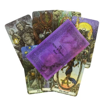 X\'mas Elf Tarot Cards Christmas Green Divination Deck English Versions Edition Oracle Board Игра на настолни игри за парти