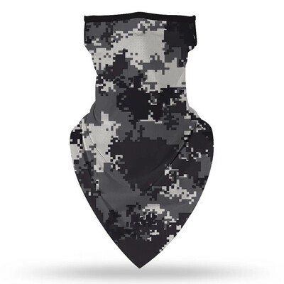 Αντιηλιακή προστασία από υπεριώδη ακτινοβολία Κασκόλ πεζοπορίας Αναπνεύσιμο ποδήλατο Ποδηλατικό κάλυμμα προσώπου Μάσκα προσώπου μισό πρόσωπο Μισό πρόσωπο Μαντίλι μαντήλι με γάντζο κεφαλής