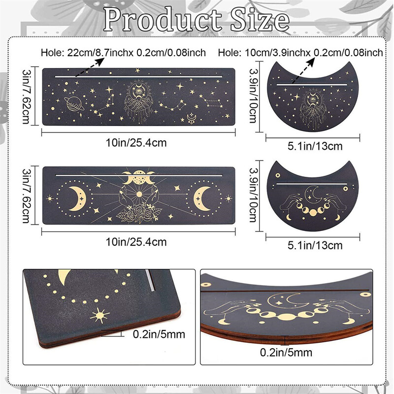 Drvena baza tarot karata za prikaz kartice, stabilna, izdržljiva, držač stalka za tarot karte, darovi za entuzijaste, dodaci za igre proricanja