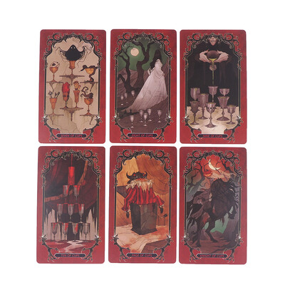 Карти Таро 12x7cm Destiny Oracle Tarot Oracle Card Horror Таро Настолна игра Таро на испански