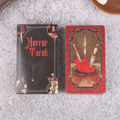 Tarot karte 12x7cm Destiny Oracle Tarot Oracle Card Horror Tarot Društvena igra Tarot na španjolskom