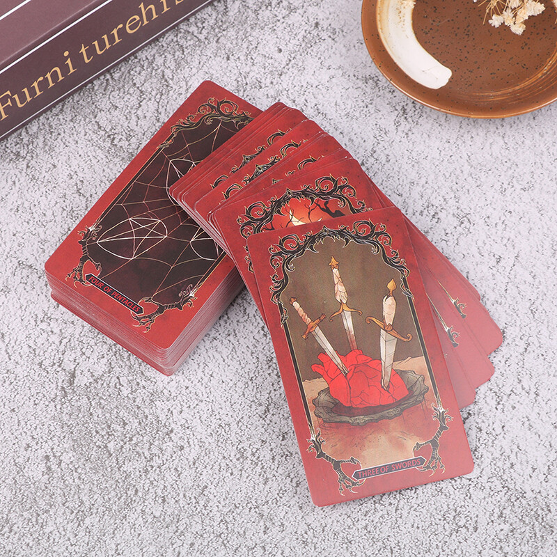 Tarot karte 12x7cm Destiny Oracle Tarot Oracle Card Horror Tarot Društvena igra Tarot na španjolskom