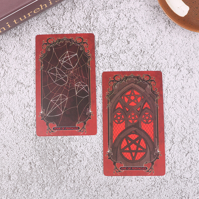 Tarot karte 12x7cm Destiny Oracle Tarot Oracle Card Horror Tarot Društvena igra Tarot na španjolskom