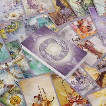 Shadowscapes Tarot 78 карти/комплект 12x7cm красив лилав дизайн за приятели подарък настолна игра празнично парти свободно време забавни игри