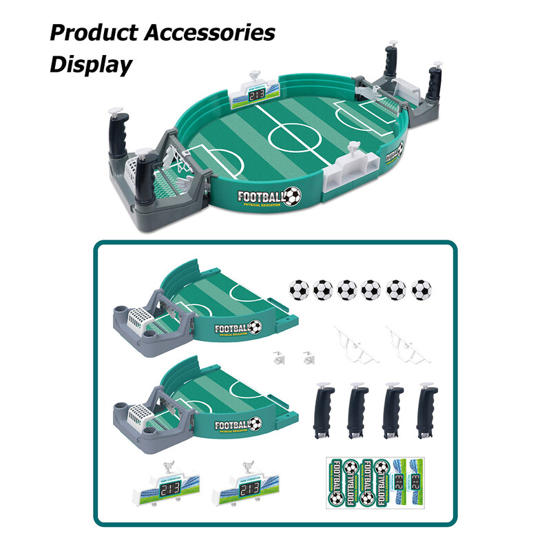 Mini stalo futbolo žaidimas Lengvas montavimas Interaktyvus futbolo žaidimas Saugus Tvirtas futbolas Tėvų ir vaikų žaidimas vaikams Vakarėlio dovanos