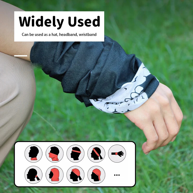 Uzorak lubanje Naša vrata Biciklizam Planinarenje Kampiranje Lov Trčanje Ovratnik Tube Marama Bandana Motocikl Maska za lice Čarobni šal Noć vještica