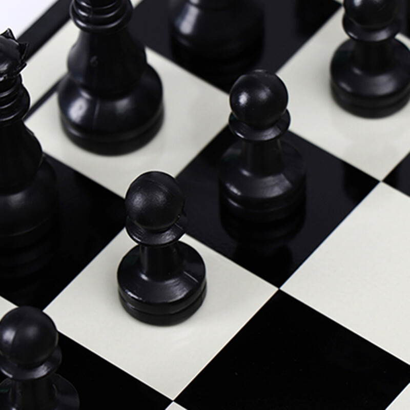 32 vienetų ABS vaikų šachmatų figūrėlė nešiojama pakaitinė vystomoji buitinė mokyklos žaislas žaislas gimtadienio dovana balta