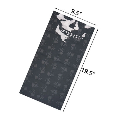 Cosplay lubanja Bešavne vratne naušnice Prozračna biciklistička maska za lice Biciklizam Ribolov Skijaška bandana Muškarci Žene Trčanje Pokrivalo za glavu Tuba marama