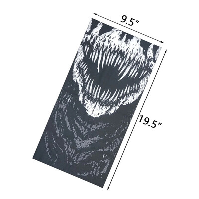 Cosplay lubanja Bešavne vratne naušnice Prozračna biciklistička maska za lice Biciklizam Ribolov Skijaška bandana Muškarci Žene Trčanje Pokrivalo za glavu Tuba marama