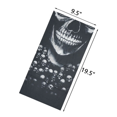 Cosplay lubanja Bešavne vratne naušnice Prozračna biciklistička maska za lice Biciklizam Ribolov Skijaška bandana Muškarci Žene Trčanje Pokrivalo za glavu Tuba marama