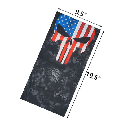 Cosplay lubanja Bešavne vratne naušnice Prozračna biciklistička maska za lice Biciklizam Ribolov Skijaška bandana Muškarci Žene Trčanje Pokrivalo za glavu Tuba marama