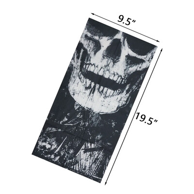 Cosplay lubanja Bešavne vratne naušnice Prozračna biciklistička maska za lice Biciklizam Ribolov Skijaška bandana Muškarci Žene Trčanje Pokrivalo za glavu Tuba marama