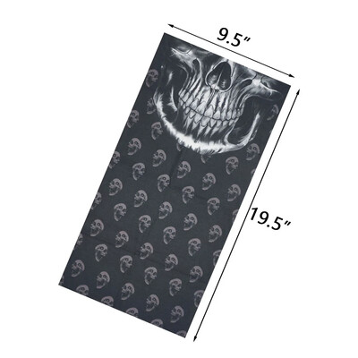 Cosplay lubanja Bešavne vratne naušnice Prozračna biciklistička maska za lice Biciklizam Ribolov Skijaška bandana Muškarci Žene Trčanje Pokrivalo za glavu Tuba marama