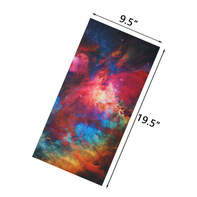 Πολύχρωμο τοπίο με έναστρο μοτίβο μαλλιά Bandana Galaxy Sky Printed Γυναίκες Κάμπινγκ Ταξίδι Λαιμός Κασκόλ Άνδρες Τρέξιμο Headband Gaiter