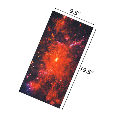 Πολύχρωμο τοπίο με έναστρο μοτίβο μαλλιά Bandana Galaxy Sky Printed Γυναίκες Κάμπινγκ Ταξίδι Λαιμός Κασκόλ Άνδρες Τρέξιμο Headband Gaiter