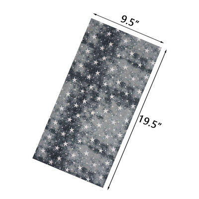 Πολύχρωμο τοπίο με έναστρο μοτίβο μαλλιά Bandana Galaxy Sky Printed Γυναίκες Κάμπινγκ Ταξίδι Λαιμός Κασκόλ Άνδρες Τρέξιμο Headband Gaiter