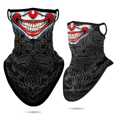 Lubanja Balaclava traka za glavu Paisley vratna maska s cijevnom maskom za uši Maska za lice otporna na vjetar Biciklistička maska za šal za noć vještica Muškarci Žene