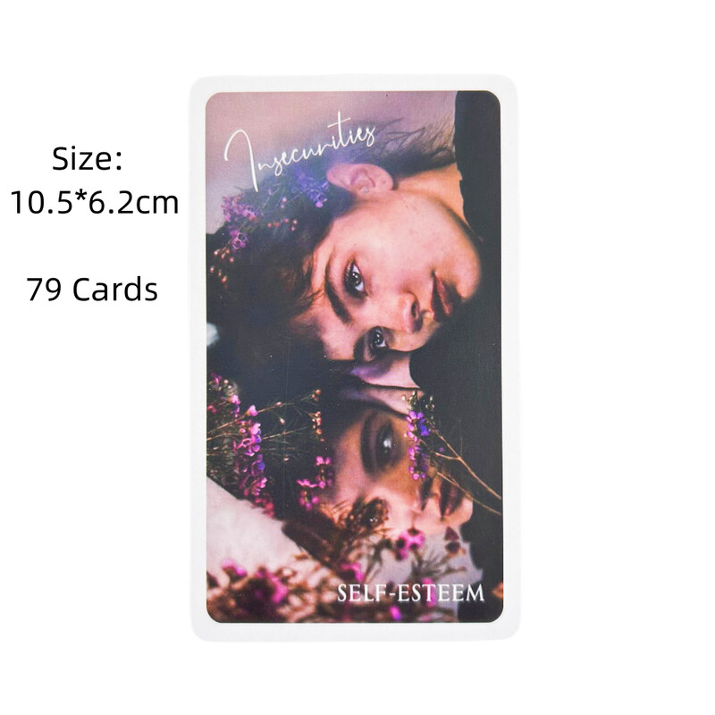 Mystic Love Oracle Cards Παιχνίδι μαντείας Tarot Divination Visions Edition Messages Board Deck