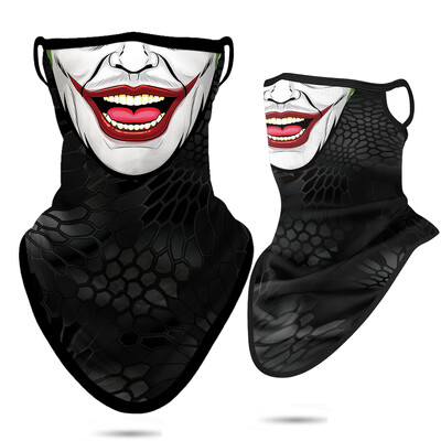 3D Punisher Mask Balaclava Earloop Bandana Προστατευτική Μάσκα Προσώπου Ποδηλασία Κασκόλ Κυνήγι Κάμπινγκ Αθλητισμός Υπαίθριος γκέτα λαιμού Καλοκαίρι