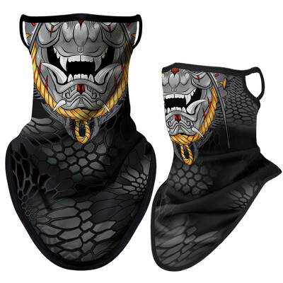 3D Punisher Mask Balaclava Earloop Bandana Προστατευτική Μάσκα Προσώπου Ποδηλασία Κασκόλ Κυνήγι Κάμπινγκ Αθλητισμός Υπαίθριος γκέτα λαιμού Καλοκαίρι