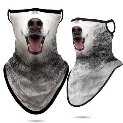 3D Punisher Mask Balaclava Earloop Bandana Προστατευτική Μάσκα Προσώπου Ποδηλασία Κασκόλ Κυνήγι Κάμπινγκ Αθλητισμός Υπαίθριος γκέτα λαιμού Καλοκαίρι