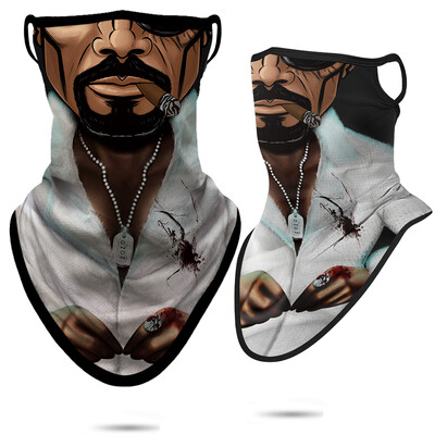 3D Punisher Mask Balaclava Earloop Bandana Προστατευτική Μάσκα Προσώπου Ποδηλασία Κασκόλ Κυνήγι Κάμπινγκ Αθλητισμός Υπαίθριος γκέτα λαιμού Καλοκαίρι