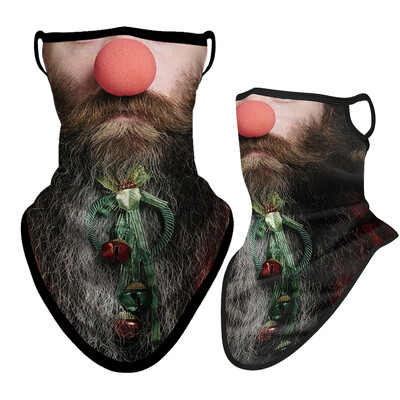 3D Punisher Mask Balaclava Earloop Bandana Προστατευτική Μάσκα Προσώπου Ποδηλασία Κασκόλ Κυνήγι Κάμπινγκ Αθλητισμός Υπαίθριος γκέτα λαιμού Καλοκαίρι