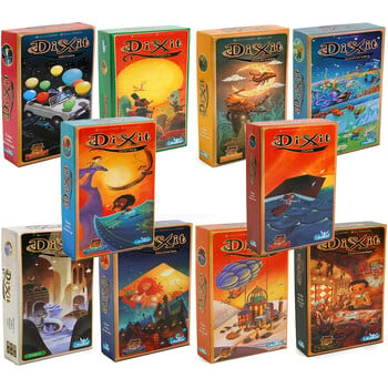 Dixit Game Expansion Pack Mirrors Επιτραπέζιο παιχνίδι Origins Quest Οδύσσεια Daydreams Revelations Αναμνήσεις Ταξίδι Επέτειος Αρμονίες