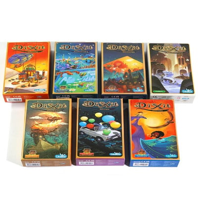 Dixit Game Expansion Pack Mirrors Lauamäng Origins Quest Odyssey Daydreams Revelations Mälestused Rännak aastapäeva harmooniad