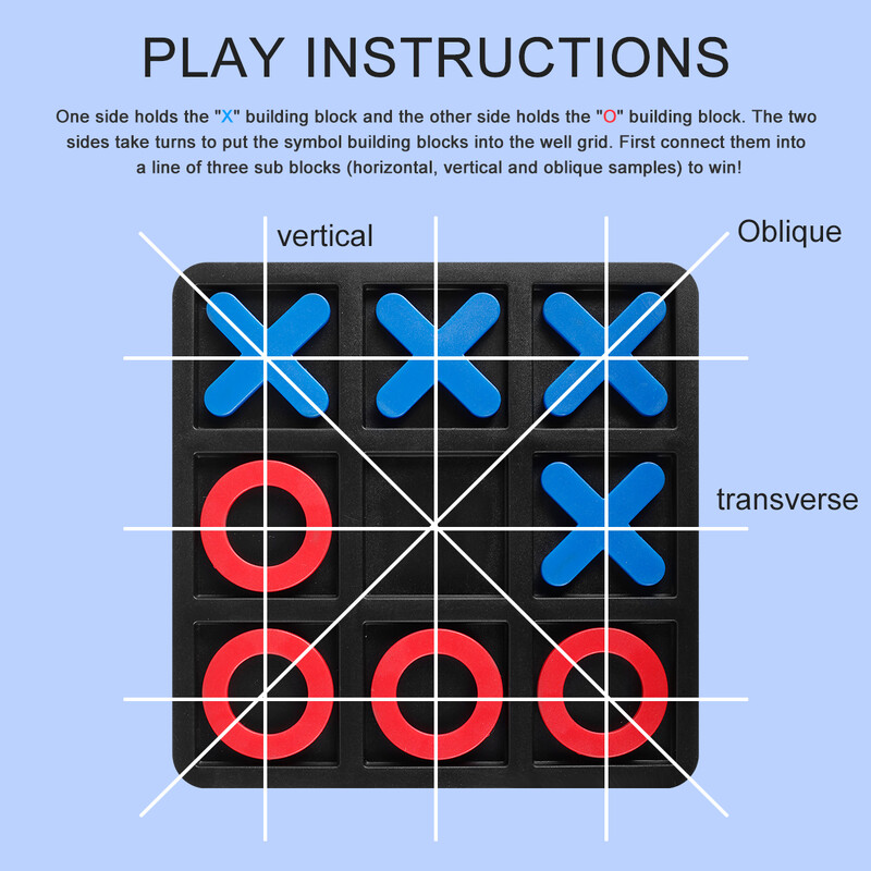 Montessori medinis žaislas OX Šachmatai Tėvų ir vaikų bendravimas laisvalaikis stalo žaidimas Mini apskrito kryžiaus šachmatų stalo dėlionės žaidimai