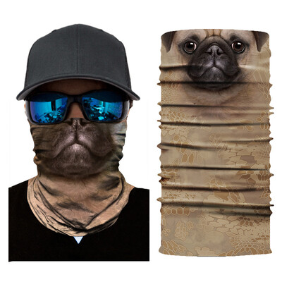 Bezšvová magická šatka so zvieratami, opicou a žralokom, ohrievač krku, trubicový štít, návlek na nákrčník, šatka, štít na tvár, čelenka, snowboardová cyklistická pokrývka hlavy