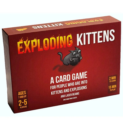 Exploding Kittens Good vs Evil 55 Cards Elevate with New Characters Οικογενειακά παιχνίδια για παιδιά και ενήλικες Αστεία παιχνίδια καρτών Επιτραπέζιο παιχνίδι