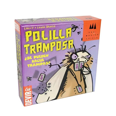Moth Cheating Tactics Unleashed: Društvena igra Polilla Tramposa – obiteljska kartaška igra s Kaker Laken Pokerom