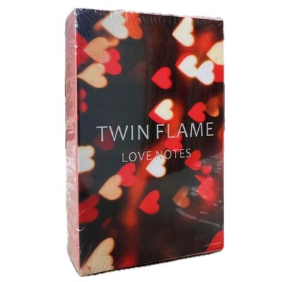 „Twin Flame Love Notes“ orakulų kortelės A 45 Taro kaladė „Žinutės meilės skaitymui“, „Soulmate“ moterims, merginoms, graži rožinė spalva