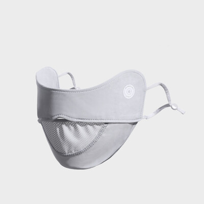 Αντιηλιακή μάσκα μάσκα για όλο το πρόσωπο Προστασία ματιών Αναπνεύσιμη γυναικεία αντι-υπεριώδης θερινή αντηλιακή λεπτής τομής