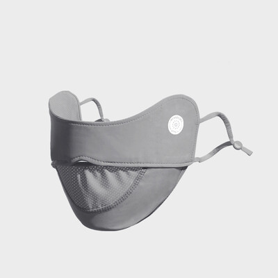 Αντιηλιακή μάσκα μάσκα για όλο το πρόσωπο Προστασία ματιών Αναπνεύσιμη γυναικεία αντι-υπεριώδης θερινή αντηλιακή λεπτής τομής