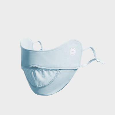 Αντιηλιακή μάσκα μάσκα για όλο το πρόσωπο Προστασία ματιών Αναπνεύσιμη γυναικεία αντι-υπεριώδης θερινή αντηλιακή λεπτής τομής