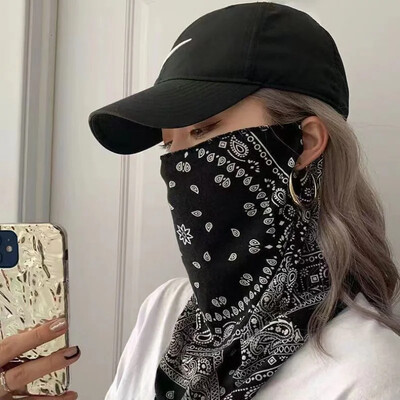 Modna punk maska za sunčanje za muškarce Žene Ljeto Lice Vrat UV zaštita Marama za uši Hip hop Sportovi na otvorenom Biciklizam Bandana šalovi