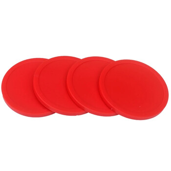 5 Pcs Round Hockey Pucks Air Hockey Pucks Αντικατάσταση μπάλας Βαριά τραπέζια χόκεϊ Πακ για εξοπλισμό για τραπέζια παιχνιδιού