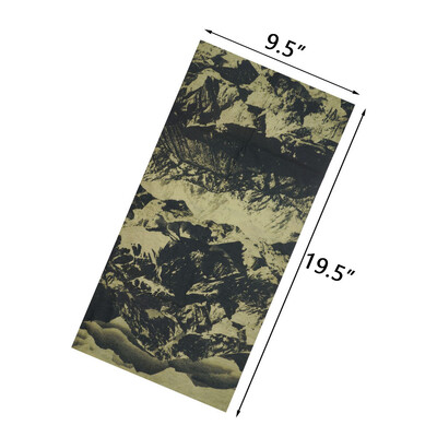 Άνδρες Γυναίκες πεζοπορία Μπαντάνες χωρίς ραφή μαντίλα κεφαλής λαιμού κάμπινγκ γκέτα κάλυμμα Fire Landscape Printed Headband Snood Face Shield