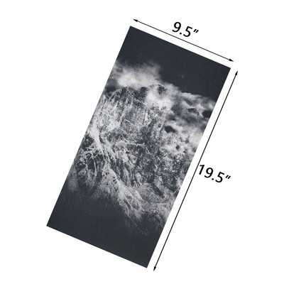 Άνδρες Γυναίκες πεζοπορία Μπαντάνες χωρίς ραφή μαντίλα κεφαλής λαιμού κάμπινγκ γκέτα κάλυμμα Fire Landscape Printed Headband Snood Face Shield