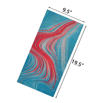 Άνδρες Γυναίκες πεζοπορία Μπαντάνες χωρίς ραφή μαντίλα κεφαλής λαιμού κάμπινγκ γκέτα κάλυμμα Fire Landscape Printed Headband Snood Face Shield