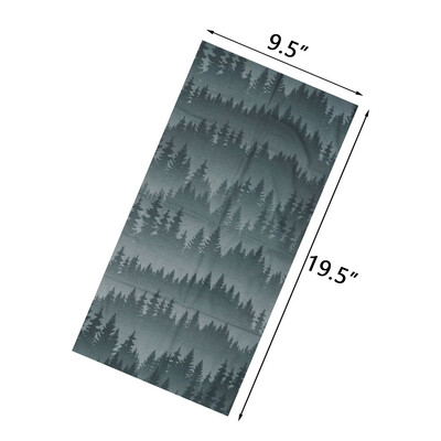 Άνδρες Γυναίκες πεζοπορία Μπαντάνες χωρίς ραφή μαντίλα κεφαλής λαιμού κάμπινγκ γκέτα κάλυμμα Fire Landscape Printed Headband Snood Face Shield