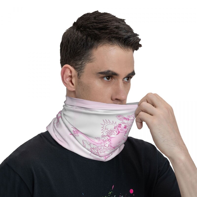 The Extra Melanie Portals Turneja Melanie Martinezs Balaclava Maske za lice Par Pop UV zaštita Biciklistička maska Mekani topli šalovi