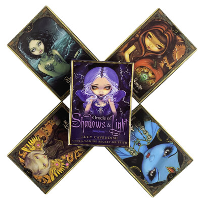 Oracle Of The Shapeshifters Cards Tarot angļu Visions Divination Edition Klāja Borad spēles