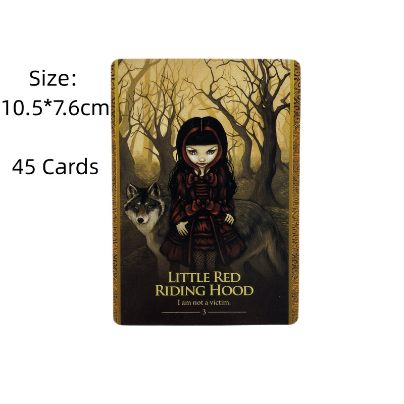 Oracle Of The Shapeshifters Cards Tarot angļu Visions Divination Edition Klāja Borad spēles