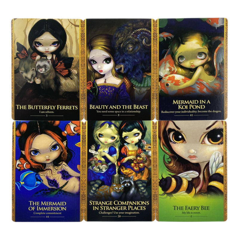 Oracle Of The Shapeshifters Cards Tarot angļu Visions Divination Edition Klāja Borad spēles