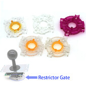 GTY Octagonal Gate Round Square 8 Way Restrictor DIY Video Arcade Game Machine Stick Door Συμβατό Sanwa Joystick JLF-TP-8YT